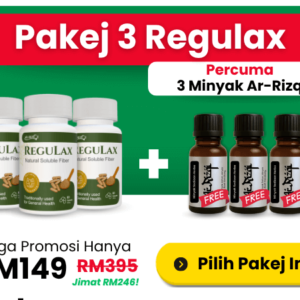 Combo 3 Regulax FREE 3 Minyak